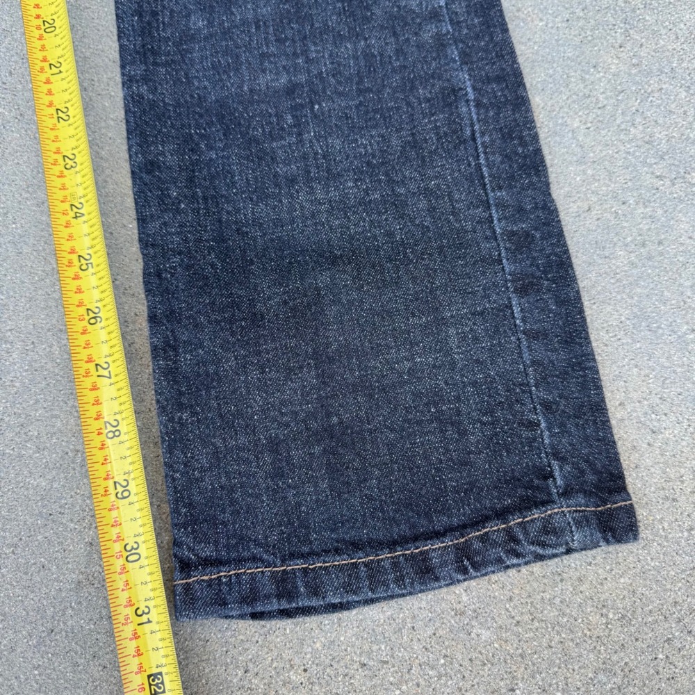Signature by Levi Strauss Co Men S51 Straight Leg Dark Wash Jeans‎ 30x32 Indigo - Picture 3 of 11